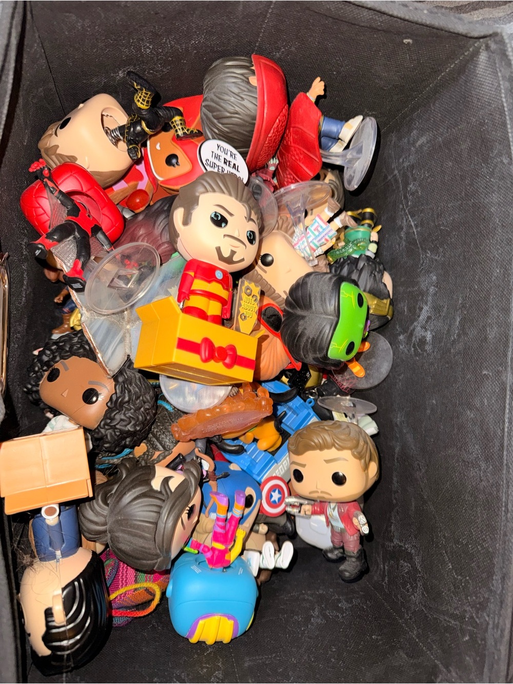 Funko Mixed Marvel & Pop Culture Funko Figures - Red, Yellow, Blue & Green